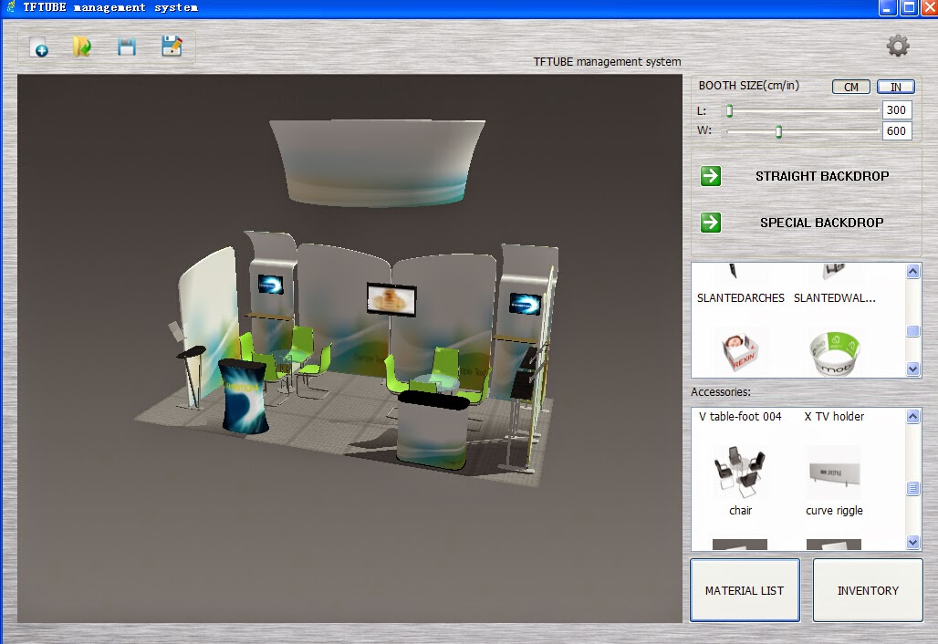 Hawk display The unique advantages of trade show booth design software